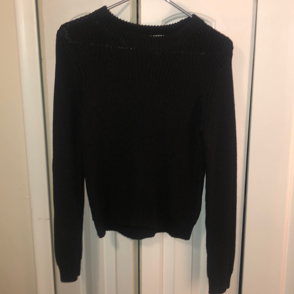 H&M Black Pullover Sweater size S